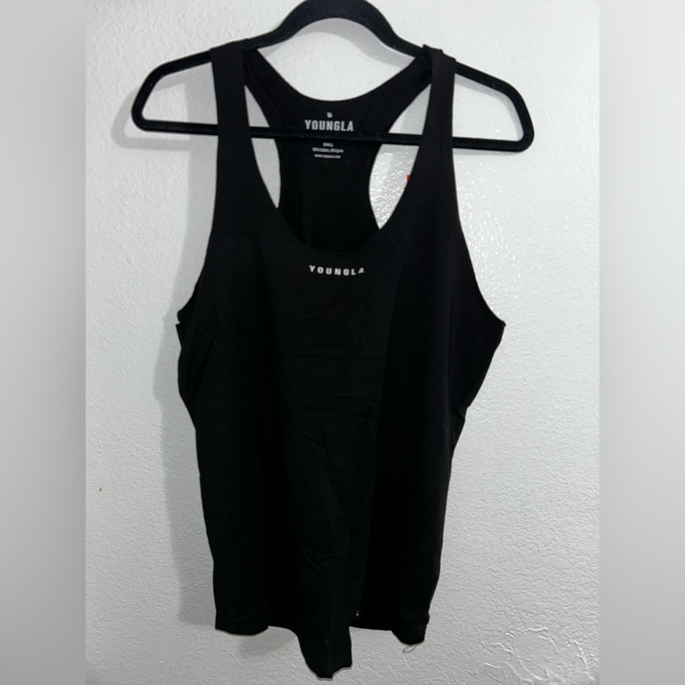 YoungLA Men’s Black Tank Top